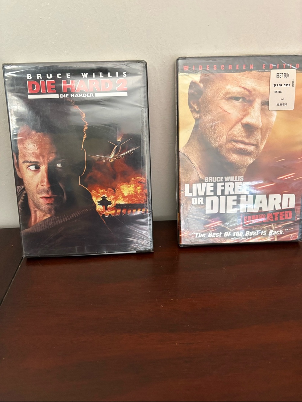 Die Hard 2 2004 & Live Free Or Die Hard Unrated 2007 DVD’s SEALED - Widescreen
